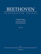Grande Fugue for String Quartet, Op. 133 Study Scores sheet music cover